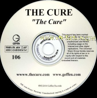 The Cure - New Album on Geffen / I AM/ Polydor / Universal - On